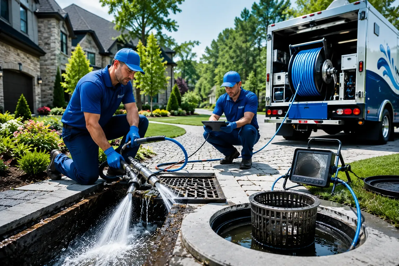 Local outdoor drain cleaning professionals in Poland, ME